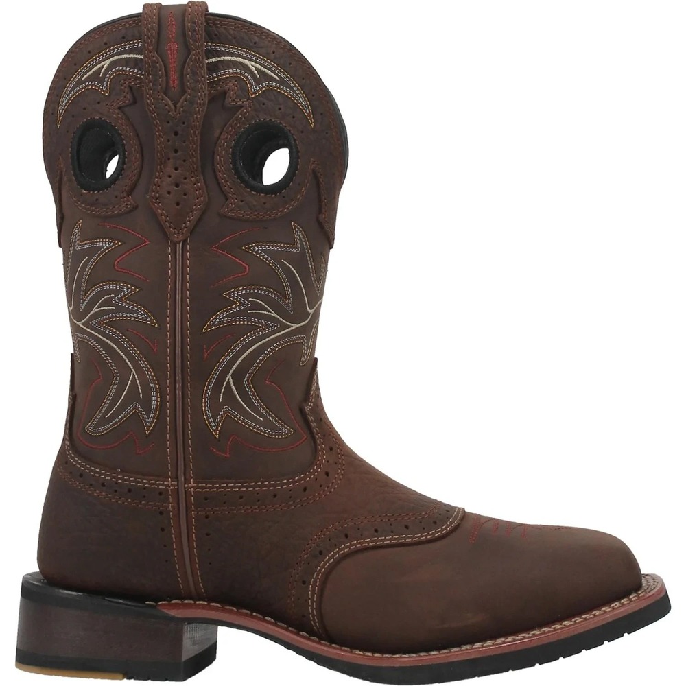 Dan Post Lampasas Western Cowboy Leather Boots #DP6018 Brown Mens‎ Sz 11.5D  NEW
